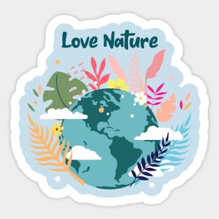 Love Nature Sticker